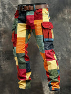Evan | Men’s Patchwork Cargo Pants